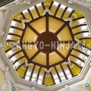 Foto – Ceiling Designs in the Tokyo Station Building - Zangyo-Ninja