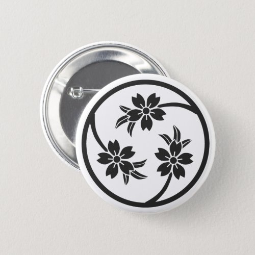 Family Crests Cherry blossoms Flowers pins