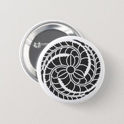 family crests Wisteria flowers button