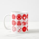 Family Crests Flowers Coffee Mug