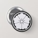 [Family Crests] A Kikyo Flowers Buttons