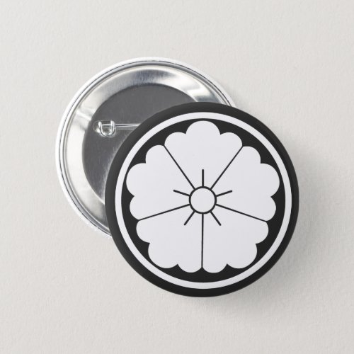 Family Crests A Kikyo Flowers Buttons