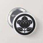 Family Crests Tachibana Flowers pinbacks