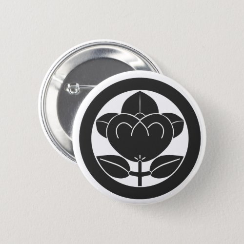 Family Crests Tachibana Flowers pinbacks