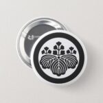 [Family Crests] Paulownia Flowers Buttons