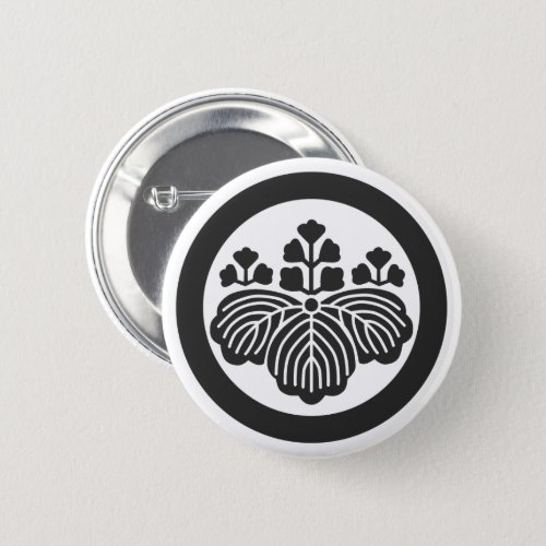 Family Crests Paulownia Flowers Buttons