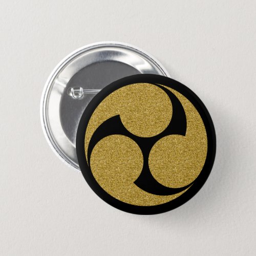 family_crests_left_hand_mitsudomoe_round_button-ccw Left-hand Mitsudomoe, CCW 3Tomoe for Kamon Button