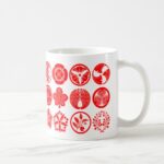 Plants and Vegetables as family crests Coffee Mug