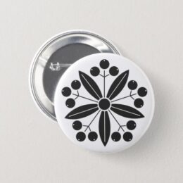 Nandina like a wheels for family crests Pinback Button