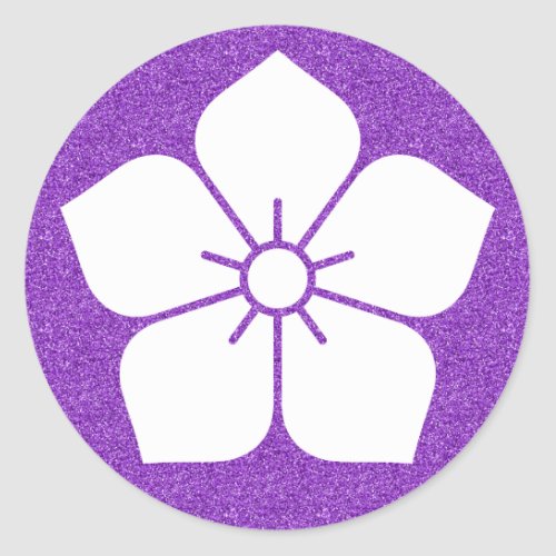 Kikyo, balloon Flower for family crests sticker