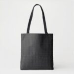 Flax leaf dotted pattern traditional japanese tote bag