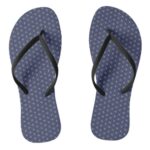 Flax-leaf pattern traditional japanese desgin flip flops 麻の葉模様ビーチサンダル