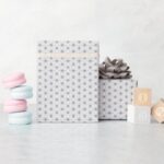 Flax leaf pattern traditional japanese desgin wrapping paper