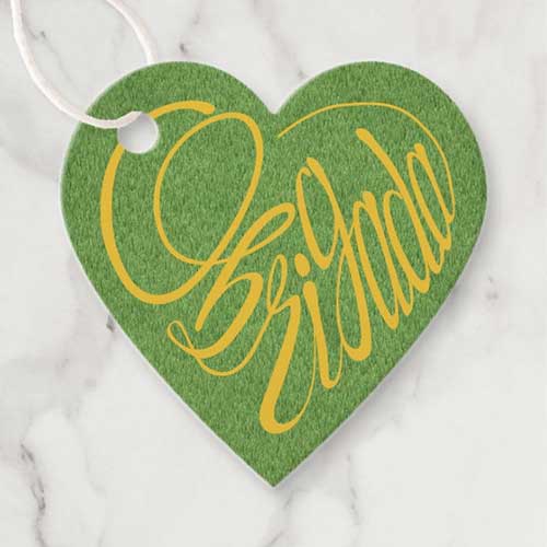 heart-shaped-thanks-portuguese-famale-favor-tag Obrigada em forma de coração em português como caligrafia de letras amarelas