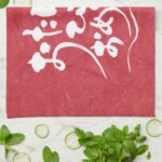 Happy birthday to you in calligraphy Hiragana Towel