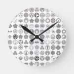 family crests flowers and plants white clock rfecafdeeaeefc fups byvr