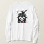 Samurai in Japanese katakana with illustration Tshirt