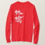 apple in calligraphy Kanji long sleeves T Shirts