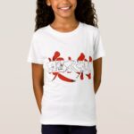 kanji to place for Austria with flag color Kanji t-shirt