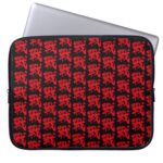 Battle as classic letter in hand writing Kanji Laptop Sleeve