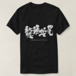 bright beginning and a dull ending in hand writing kanji T Shirt