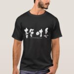 deep distress in penmanship Kanji T-Shirt