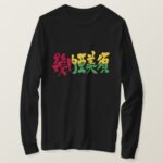 kanji guinea bissau long sleeves t-shirt