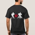 Japan Dai Nippon as flag colors in brushed Kanji design back