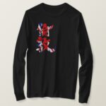London in nihongo Kanji long sleeve T Shirt