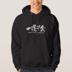making a fortune at a single stroke in brushed Kanji Hoodie