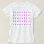 many heart shaped Love in nihongo Kanji T Shirt