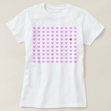 many heart shaped Love in nihongo Kanji T-Shirt