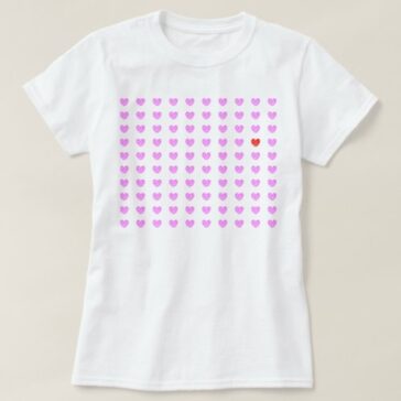 many heart shaped Love in nihongo Kanji T-Shirt