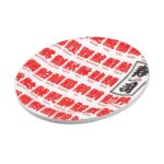 [Kanji] many kind of fishes for Sushi red letters Paper Plate