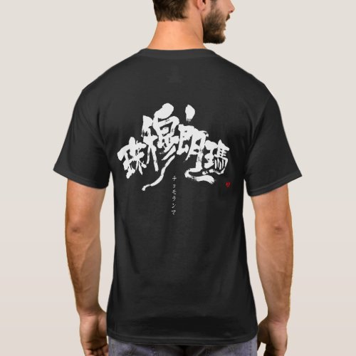 Mt.everest in brushed Kanji T-Shirt