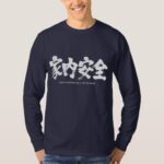 Kanji peace and prosperity in the household T shirts