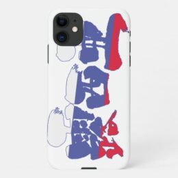 Russia in brushed Kanji Case-Mate iPhone Case