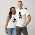 Samurai spirit in Kanji with illustration T Shirt