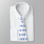 Somalia republic in Kanji Neck Tie