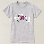 South Korea inside flag in Kanji T Shirt 국기 무늬 한자 국명