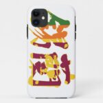 Republic of Sri Lanka in Kanji iPhone Case