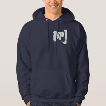 name Tsuyoshi, Go translated into Kanji Hoodie