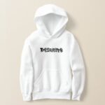 UFO in hand writing kanji Hoodie