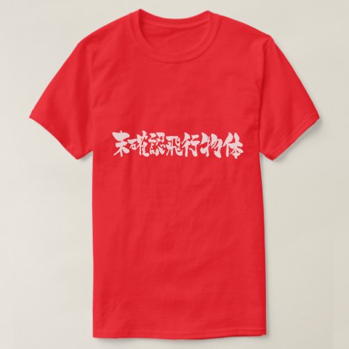 Kanji brushed UFO T Shirt