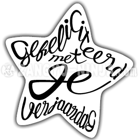 Gefeliciteerd met je verjaardag