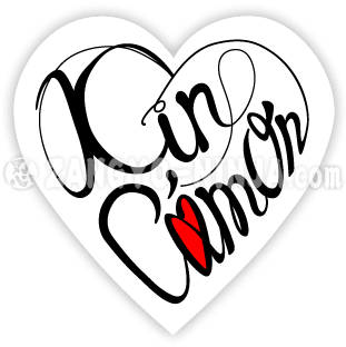 Xin cám ơn và yêu thương như kiểu chữ hình trái tim