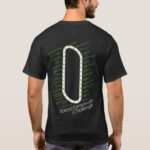 Tokyo Yamanote railway stations T Shirt design back