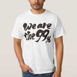 We are the 99% tee shirts